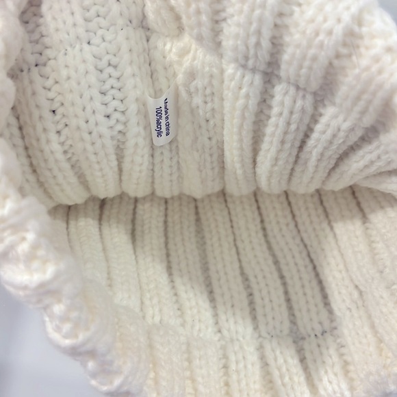 Colorful Sequin Beanie | Mardi Gras Theme | Warm & Festive | Soft Knitted - Picture 5 of 5